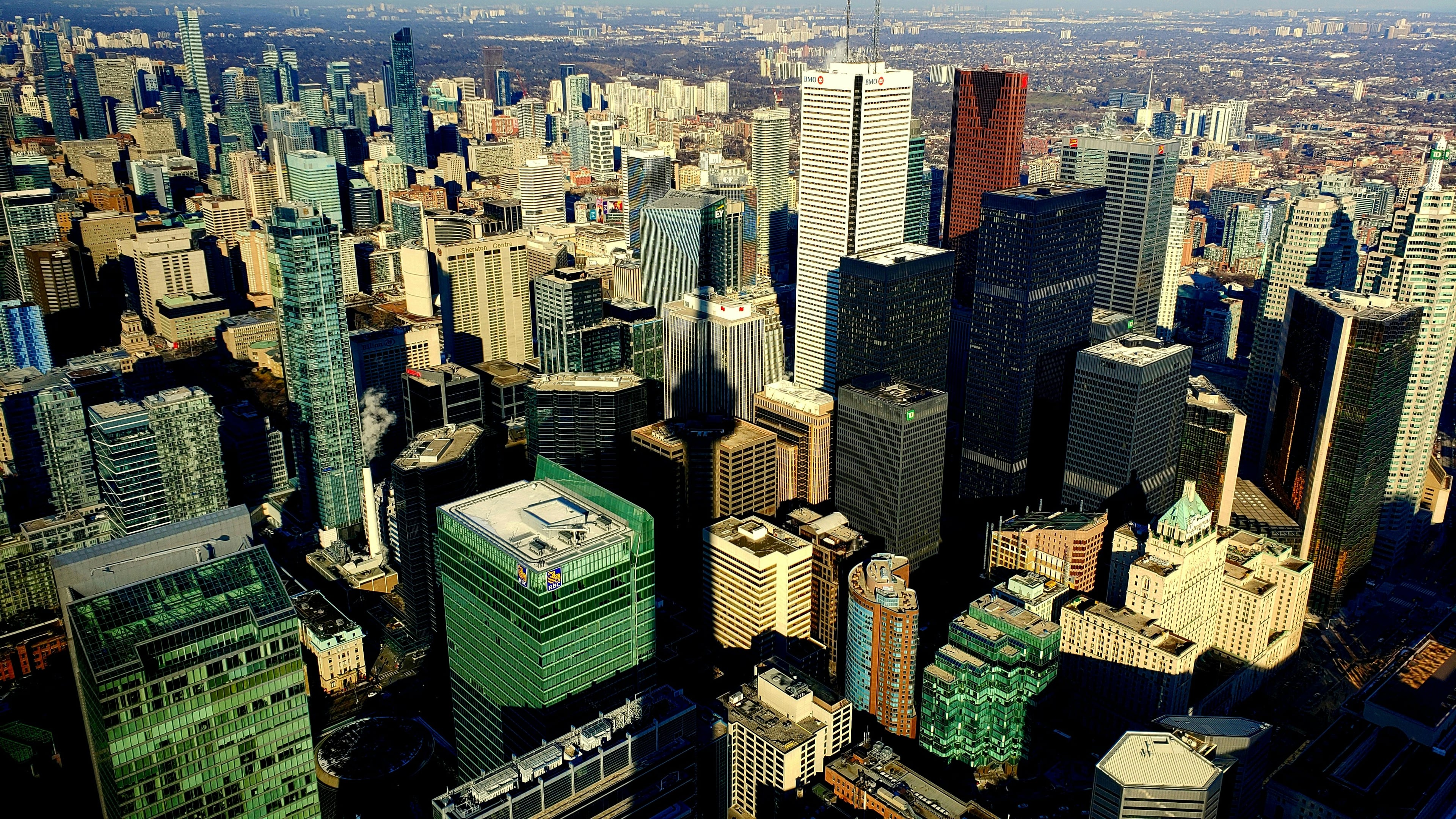 Toronto Bay Street Financial District